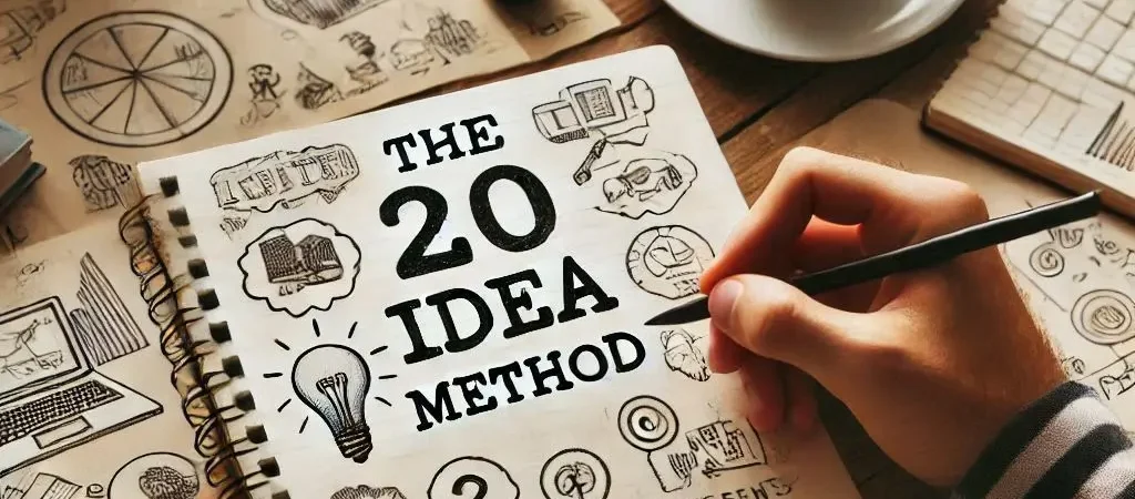 The 20 Idea Method: How to solve problems